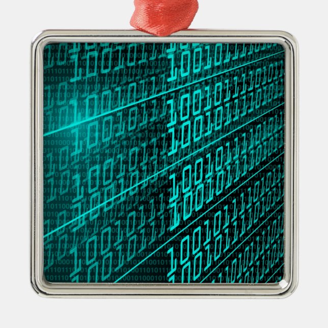 Cyberpunk Futuristic Computer Technology Circuit Metal Tree Decoration (Front)