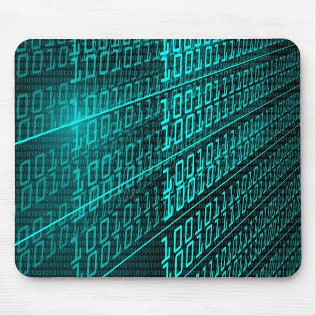 Cyberpunk Futuristic Computer Technology Circuit Mouse Mat (Front)