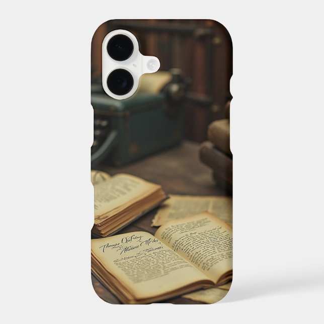Cyberpunk Glitch iPhone 15 Pro Case – Neon Lights  (Back)