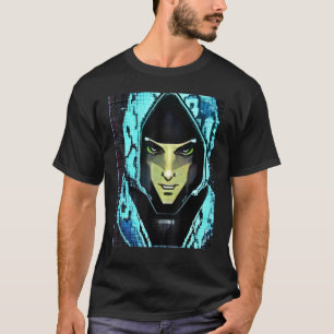 Cyberpunk Hacker Computer Geek design_2 T-Shirt