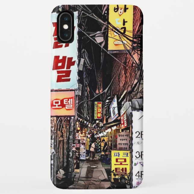 cyberpunk iPhone case (Back)