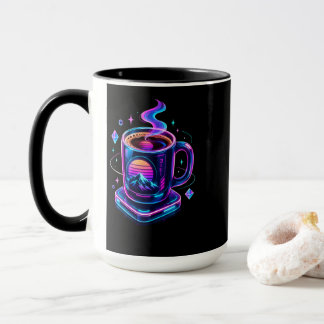 Cyberpunk Neon Coffee Mug