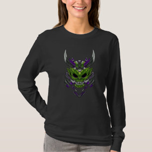 Cyberpunk Oni Demon Japanese Devil T-Shirt