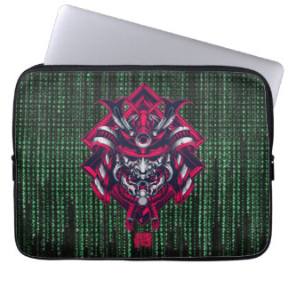 Cyberpunk Oni Matrix Laptop Sleeve