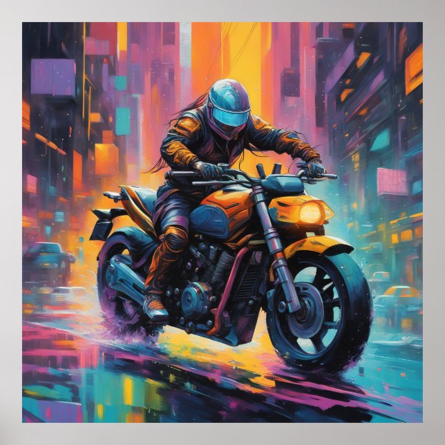  Cyberpunk Poster (Front)