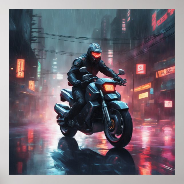  Cyberpunk Poster (Front)