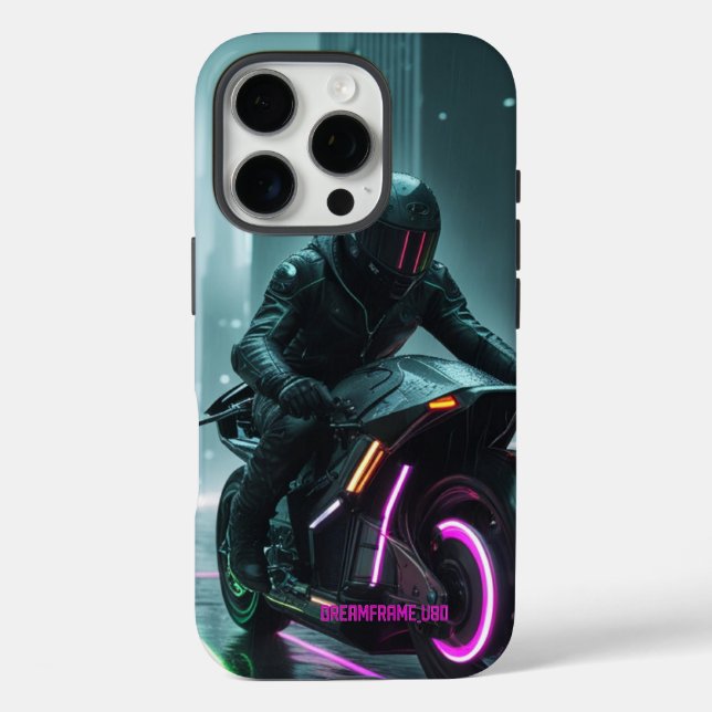Cyberpunk / Retro Aesthetic Design Case-Mate iPhone Case (Back)