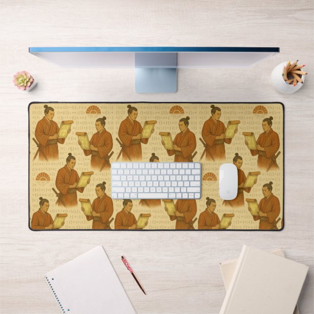 Cyberpunk Samurai Code Scholar Desk Mat (Office 1)