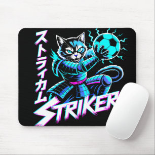 Cyberpunk Samurai Striker Gaming For E-sports  Mouse Mat