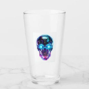 Cyberpunk Skull King Glass