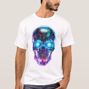 Cyberpunk Skull King T-Shirt