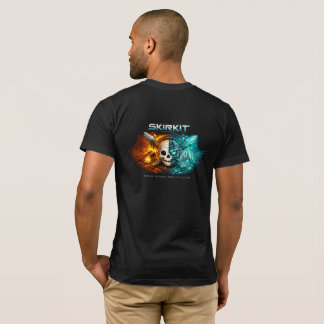 Cyberpunk Skull T-Shirt – Ancient vs Future Tech W