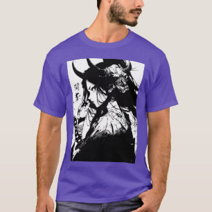 Cyberpunk Vaporwave Japanese Samurai Warrior Asian T-Shirt