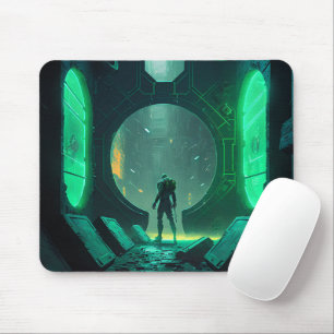 Cyberpunk Virtual Reality  Mouse Mat