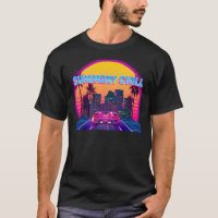 Cyberpunk with Summery Chill vibes! Classic T-Shir