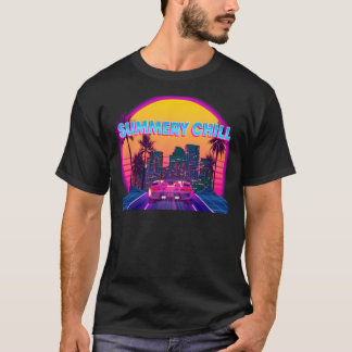 Cyberpunk with Summery Chill vibes! Classic T-Shir T-Shirt