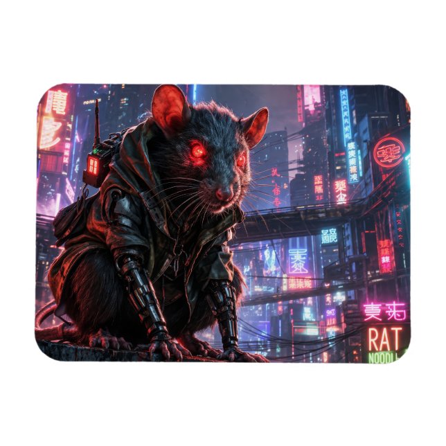 CyberRat Magnet (Horizontal)