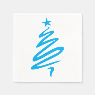 Cyberscooty Christmas Tree Napkins