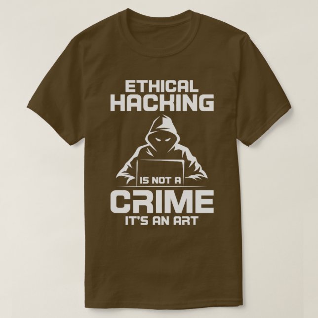 Cybersecurity Computer Security Cyber Security Hac T-Shirt (Design Front)