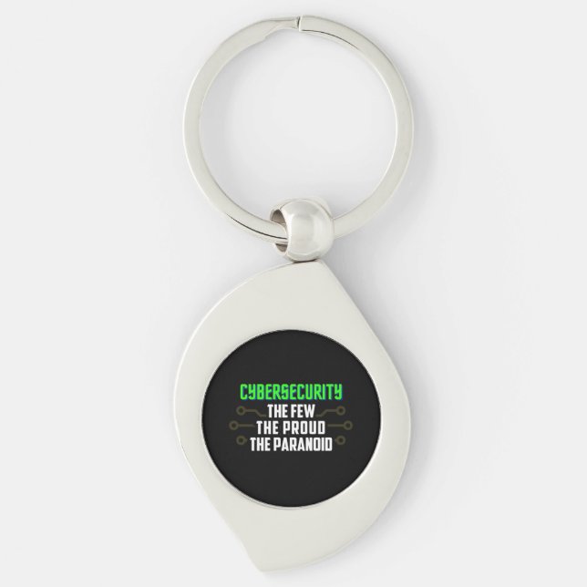cybersecurity, hacker key ring (Front)