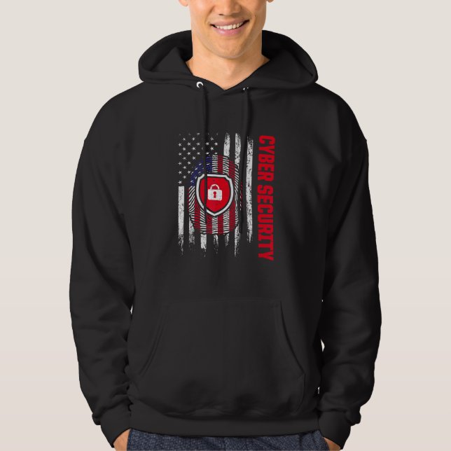 Cybersecurity It Analyst Certified Tech Security 1 Hoodie (Front)