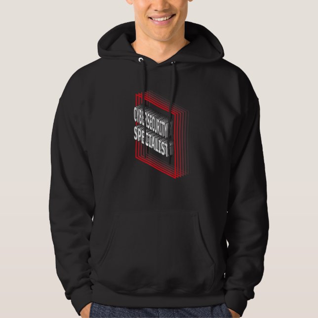 Cybersecurity Specialist Job Title Appreciation Re Hoodie (Front)