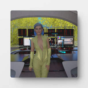 Cybersecurity Specialist Maria Rossi Plaque