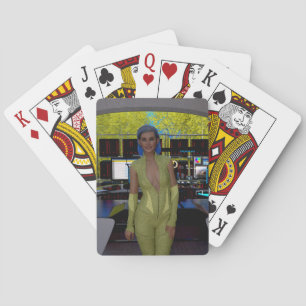 Cybersecurity Specialist Maria Rossi Scarlett seri Playing Cards