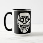 Cybersmily Cyborg Logo Black Mug