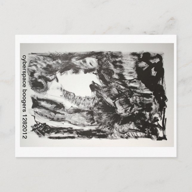 cyberspace boogers 1282012 postcard (Front)