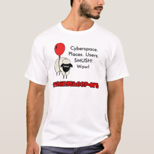 Cyberspace. Places. Users. SM... T-Shirt
