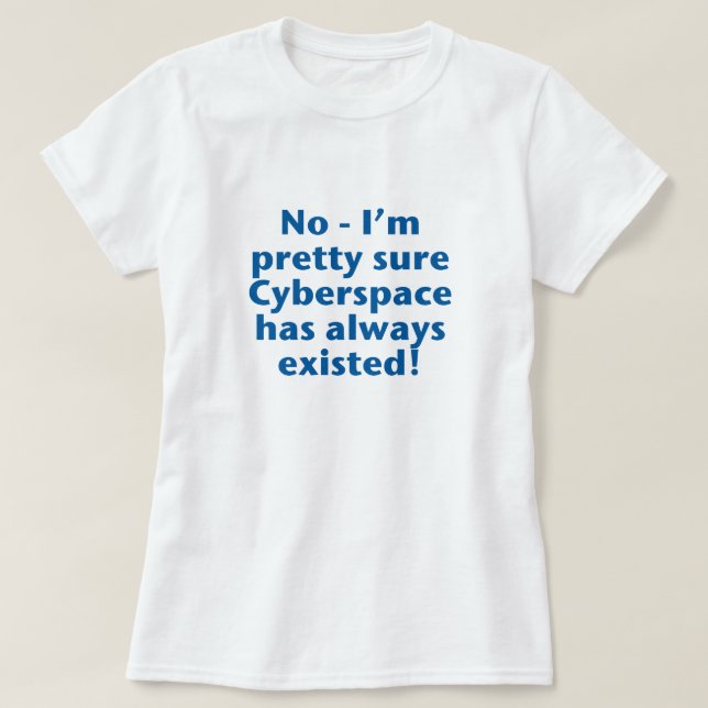 Cyberspace T-Shirt (Design Front)