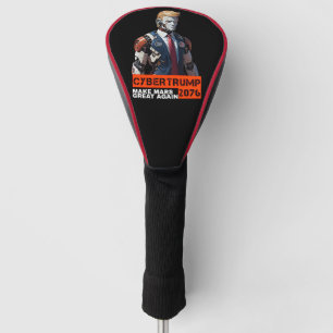 CyberTrump 2076 Make Mars Great Again Golf Head Cover