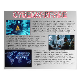 Cyberwarfare Photo Print