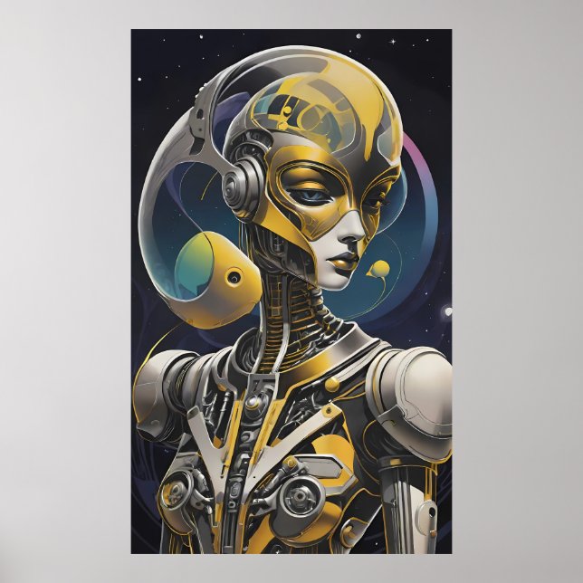Cybille Ken Gauge Cyborg Sci-Fi Poster (Front)