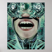 Cyborg at surgery digital art