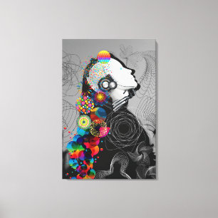 CYBORG CANVAS PRINT