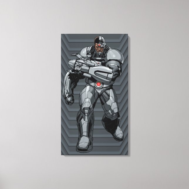 Cyborg Canvas Print (Front)