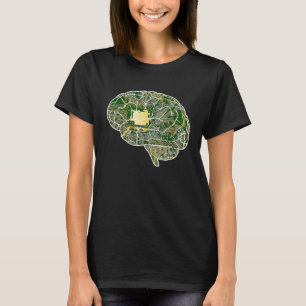 Cyborg Cybernetic Brain T-Shirt
