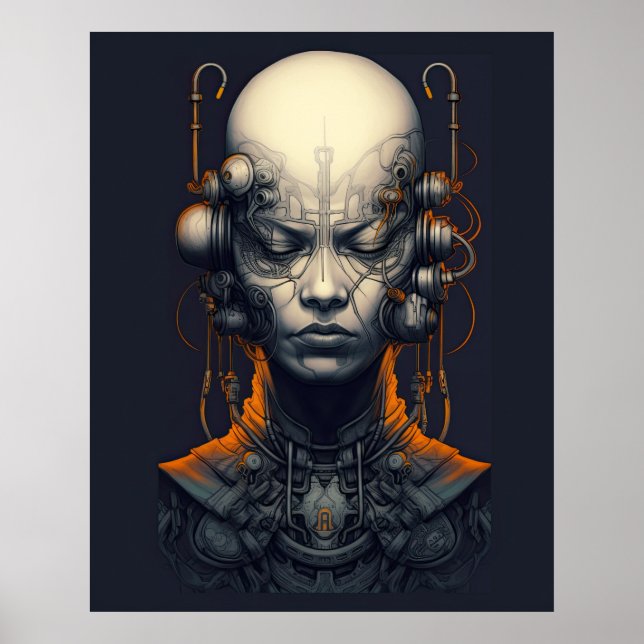 Cyborg Girl Dreamer Teen  Poster (Front)