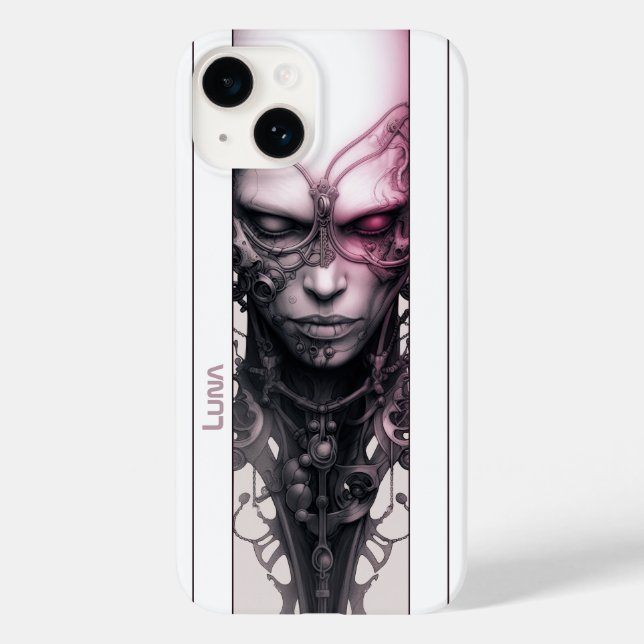 Cyborg Girl Fantastic artsy Case-Mate iPhone Case (Back)