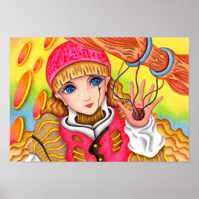 Cyborg girl. poster (Front)