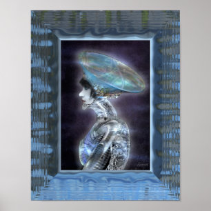 Cyborg Hathaway PRINT