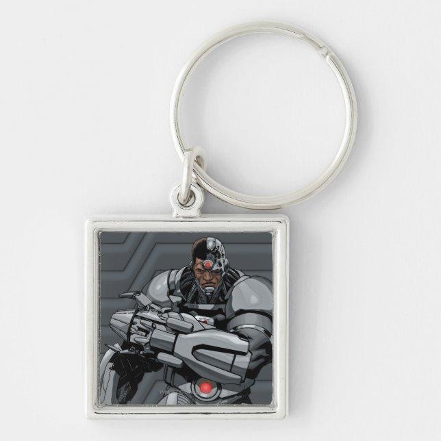 Cyborg Key Ring (Front)