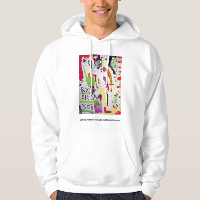 Cyborg Mutant Gentleman Hoodie (Front)
