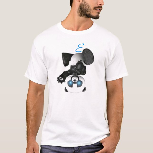 Cyborg Panda;Einar T-Shirt (Front)