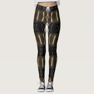Cyborg Robotic STEM Geeky Robot Cyborgs Leggings