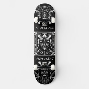 Cyborg Samurai Skateboard