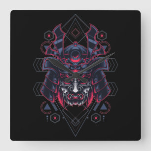 Cyborg Square Wall Clock