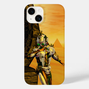 CYBORG TITAN,DESERT HYPERION Science Fiction Scifi Case-Mate iPhone 14 Case